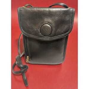 VTG Coach Pouch Black Leather 1996 US Olympic Team 100th Anniversary Atlanta